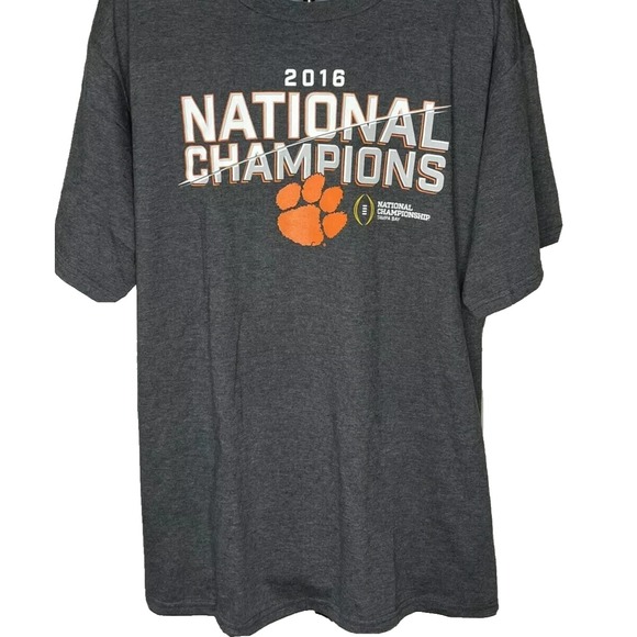Fanatics Other - TAMPA BAY CLEMSON TIGERS NATIONAL CHAMPIONS 2016 FANATICS T-SHIRT  2XL-NWT